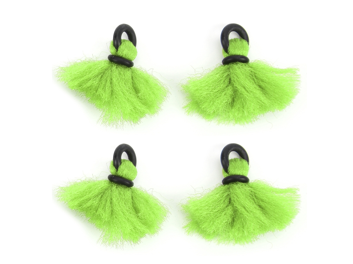 Indicadores de Pesca com Mosca Verde 4pcs