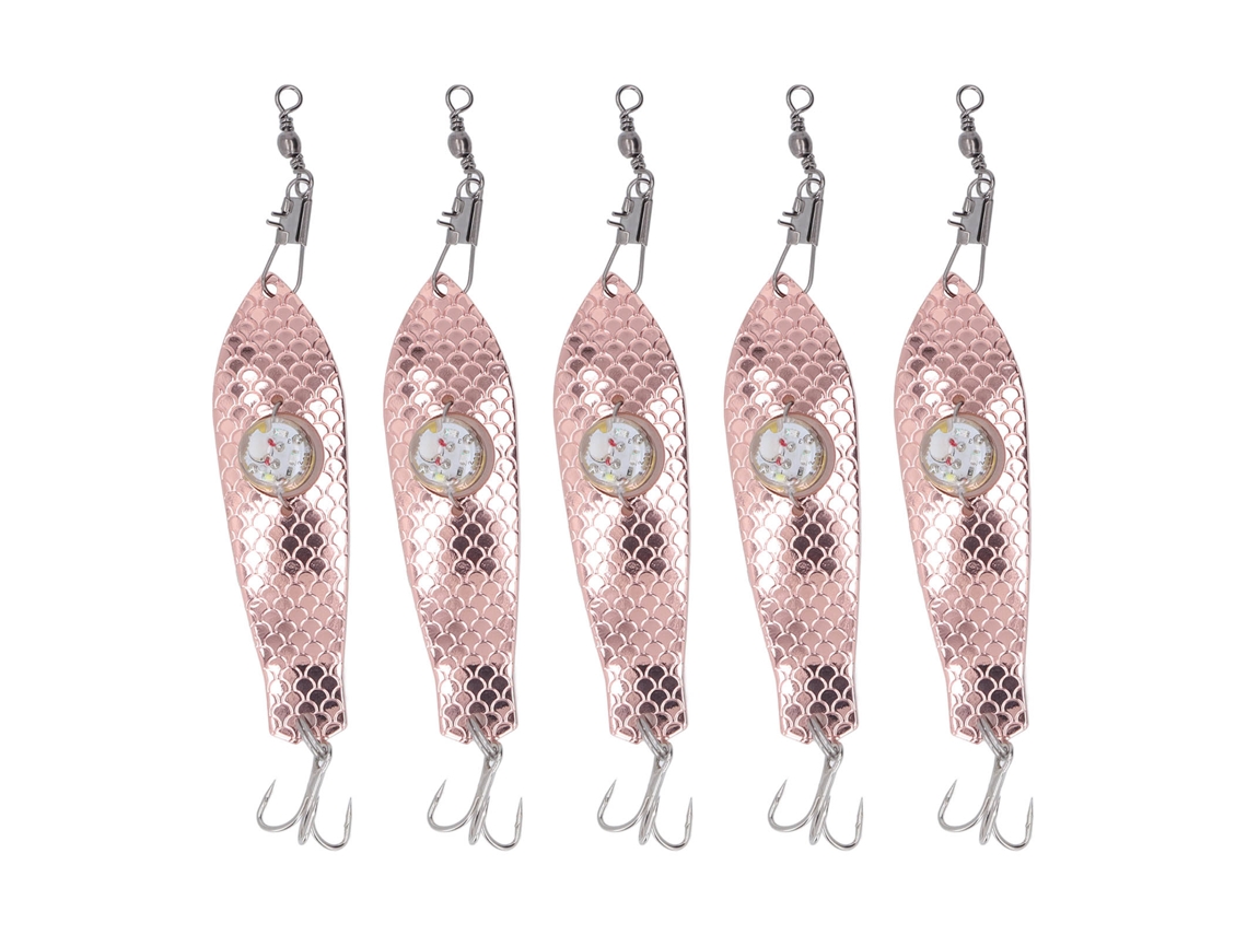 Fishing Lure Spinner Light (led Electronic Luminous, Built-in Battery Shipped)