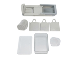Picador Vertical Seguro, Dobrável E Multifuncional Para Batatas, Cebolas E Vegetais Com Caixa De Armazenamento Para Cozinha. Everley891