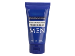 Creme Depilatório Seguro Não Irritante Para Homens, Formula Natural, Todos Os Tipos De Pele, 60ml