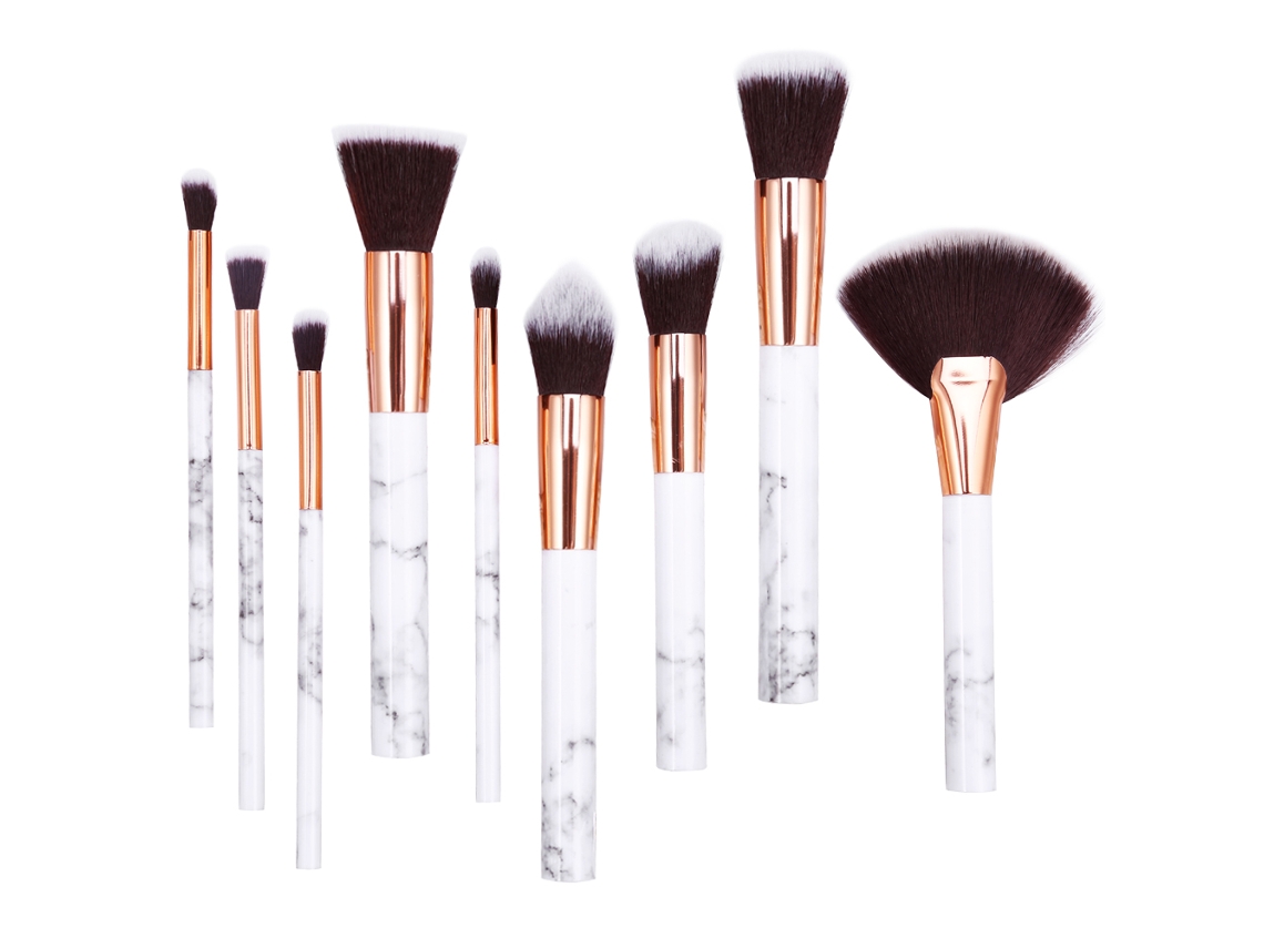 Pincéis De Maquiagem Mistos Pó E Blush Para Worten