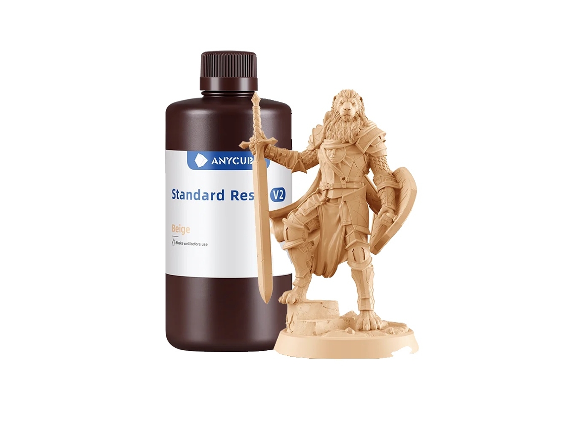 Resina Uv Padrão, Alta Densidade 1.05 1.25 G/cm³, Resistência Ao Calor 60 65°c, 10kg Bege Oem