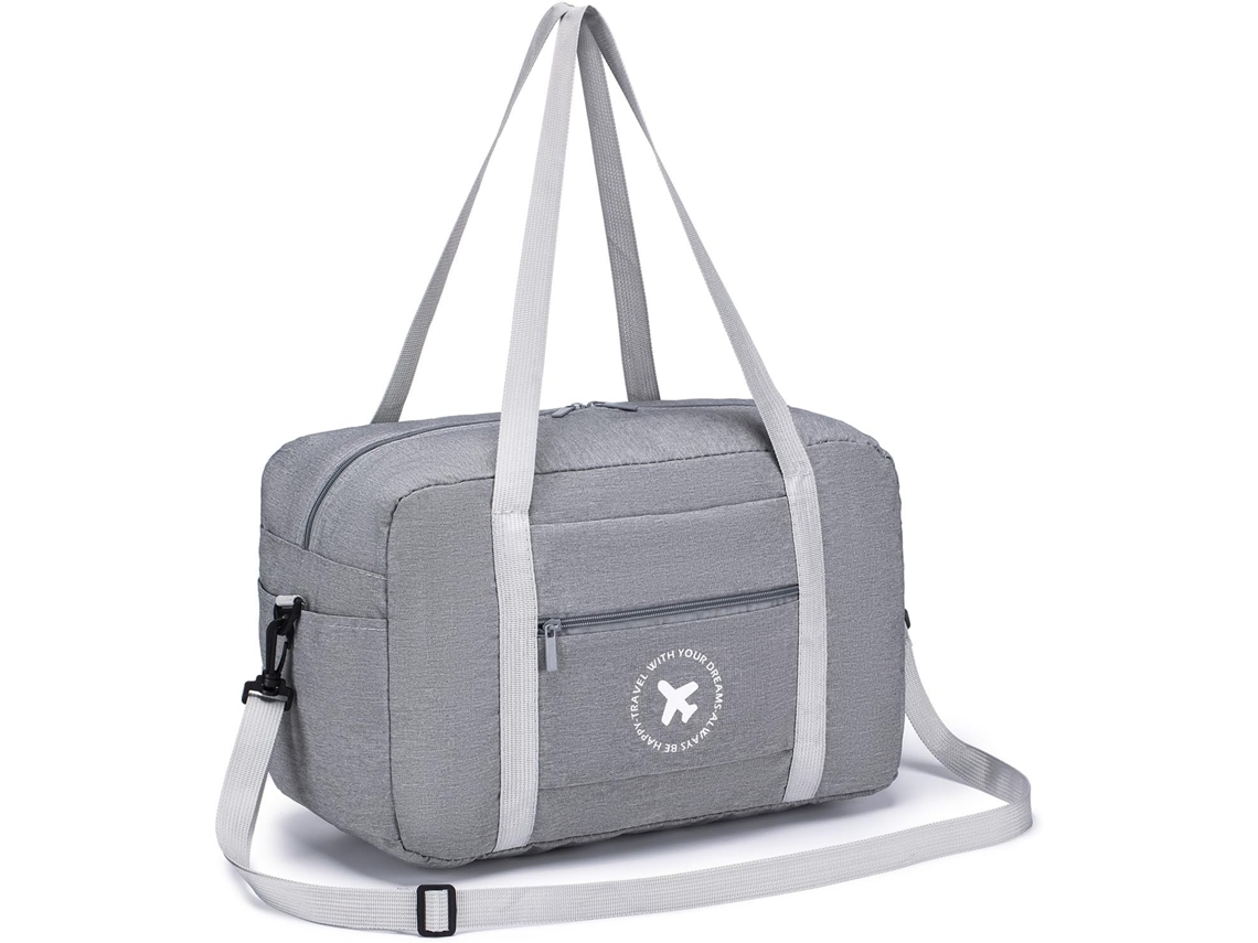 Bolsa AQUAFORGE feminina em couro PU, com compartimento para sapatos, impermeável