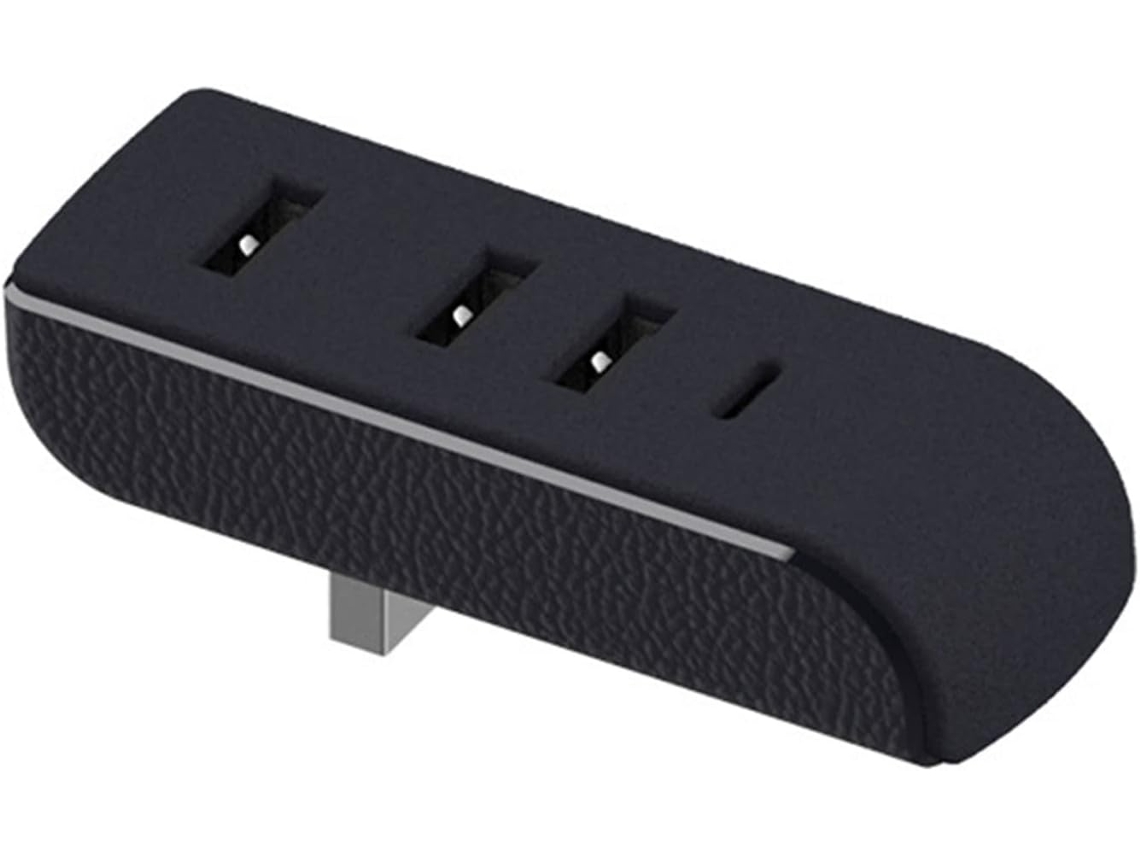 Hub Usb 4 Em 1 Compatível Com 3/y Para Carro Resistente E Portátil