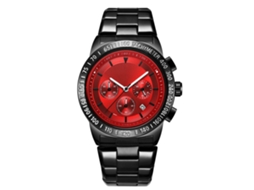 Relógio de Pulso Masculino Ochstin com Pulseira de Aço, Display Redondo, Movimento de Quartzo