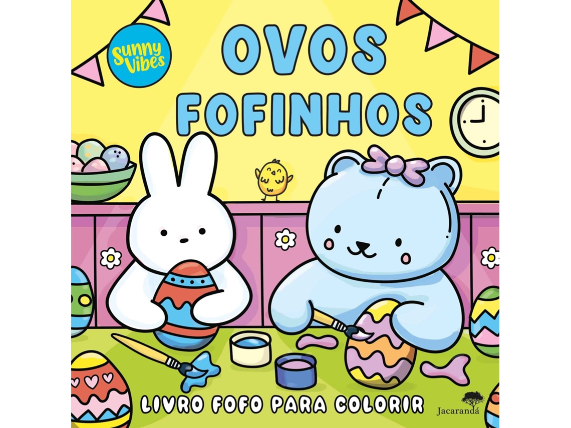 Ovos Fofinhos (livro De Colorir)