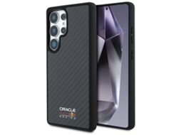 Capa Red Bull Para Samsung Galaxy S25 Ultra Real De Fibra De Carbono Para Magsafe