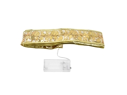 Laxiscreed Fita Led Fairy Ouro De 5m Para Decoração De Páscoa, Festas E Ambientes Coloridos