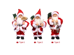 Boneco Papai Noel Elétrico Musical Dançante Natal Presente