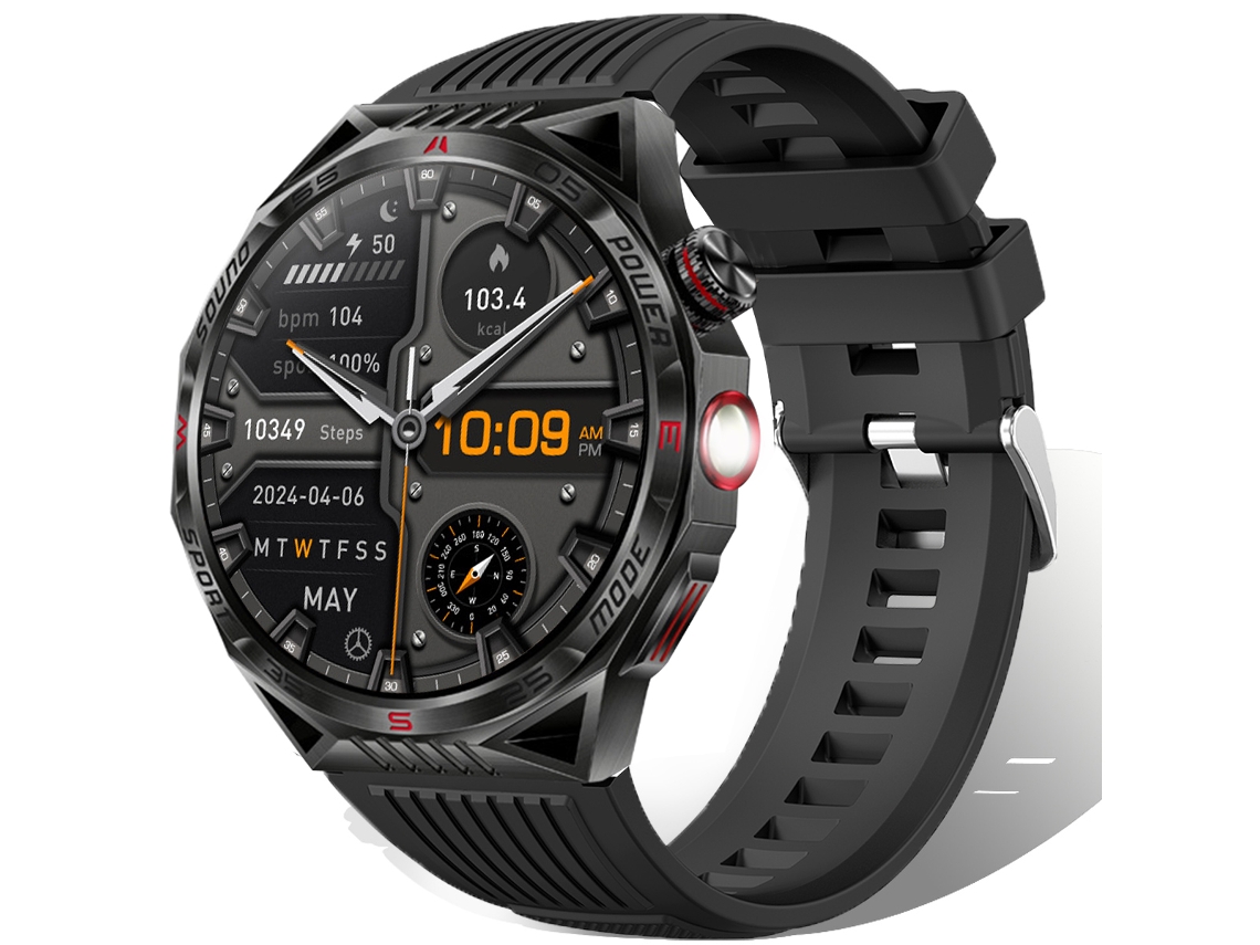 Relógio Inteligente Masculino Com Luz Led E Funcionalidade Bluetooth.