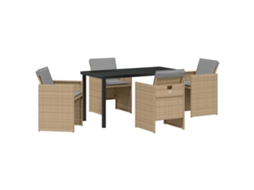 Conjunto de Móveis para Jardim 5 Pcs HARLANV1