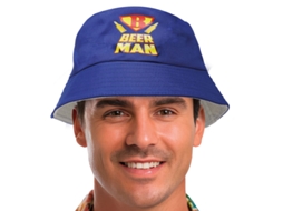 Chapéu Beer Man adulto azul