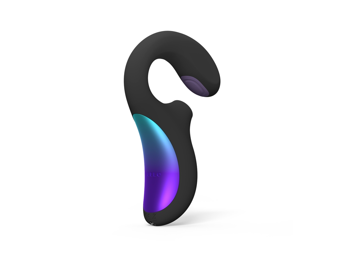 LELO Enigma Double Sonic Massajador de Estimulação Tripla com Ligação a Uma 'App' Black