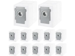 Kit De Substituição Para Irobot I7 I7+ I3 I4 I6 I8 I8+ J7 S9 S9+ Acessórios Para Saco De Pó Para Aspirador Robô (12 Peças) Cuich