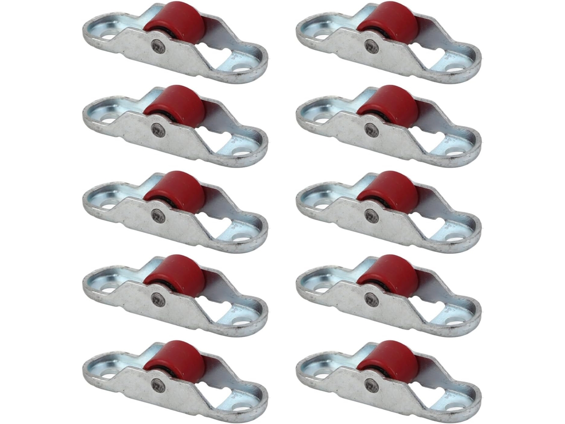 Conjunto De 10 Polias Aço Inoxidável Para Portas E Janelas Correr, Com