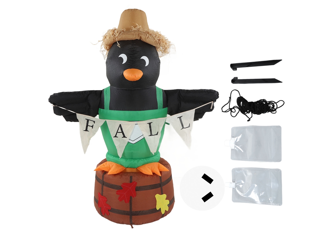 Pato Inflável com Led LAXISCREED para Decoração de Outono