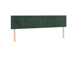 Headboard, Headboards Vidaxl Verde Veludo (160 Cm)