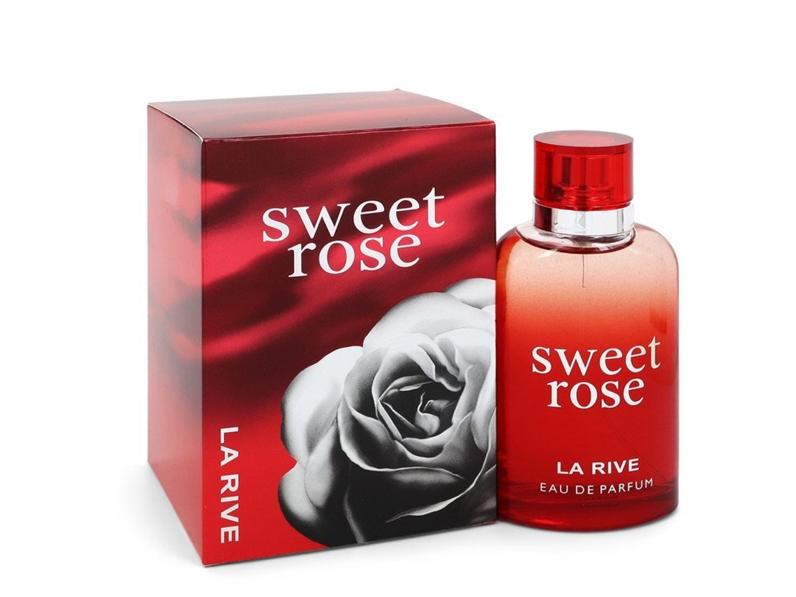 Eau De Parfum La Rive Sweet Rose by La Rive Spray 3 oz (100 ml)