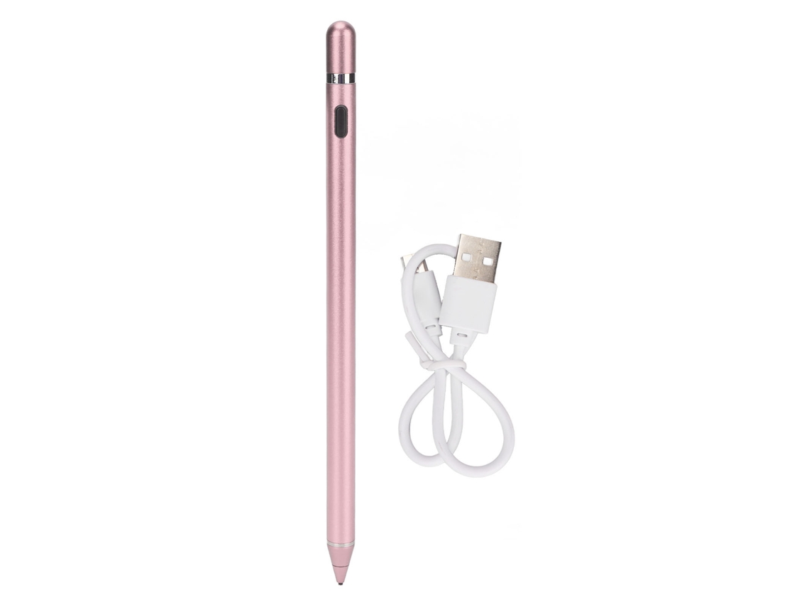 Aetheria caneta Estilográfica Ativa Capacitiva Usb Charging Ponta de Cobre para Celular e Tablet Ouro Rosa