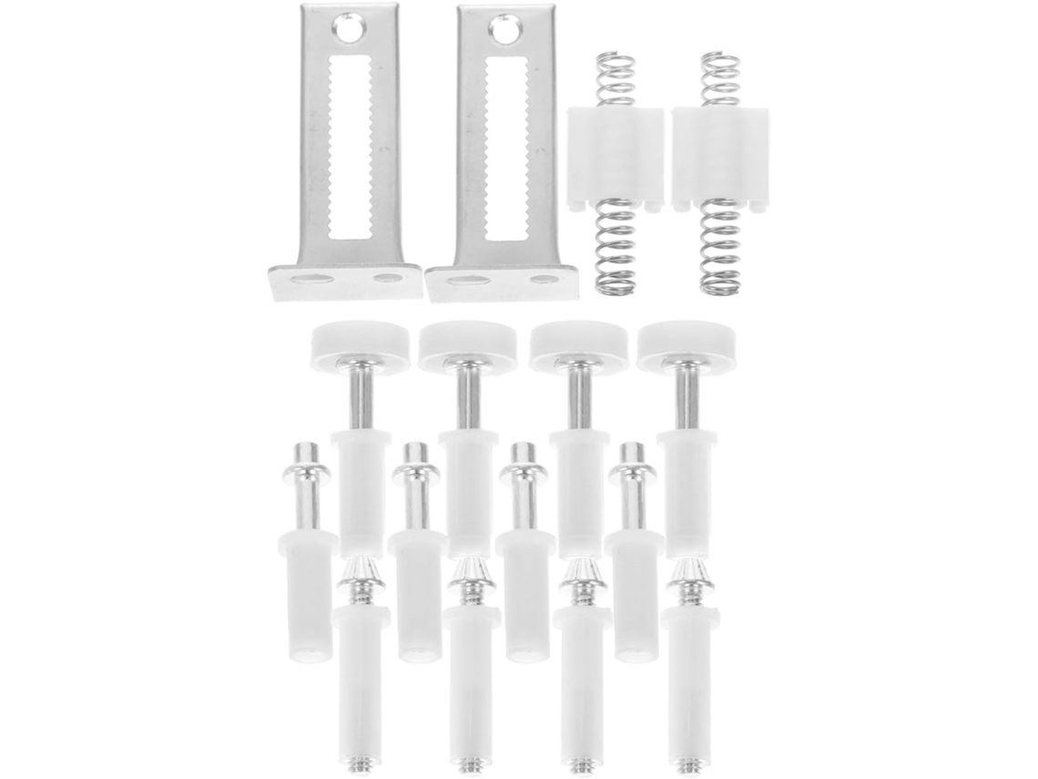 Kit De Ferragens Para Porta Dobrável, 1 Conjunto, Prata | Aço Inoxidável E