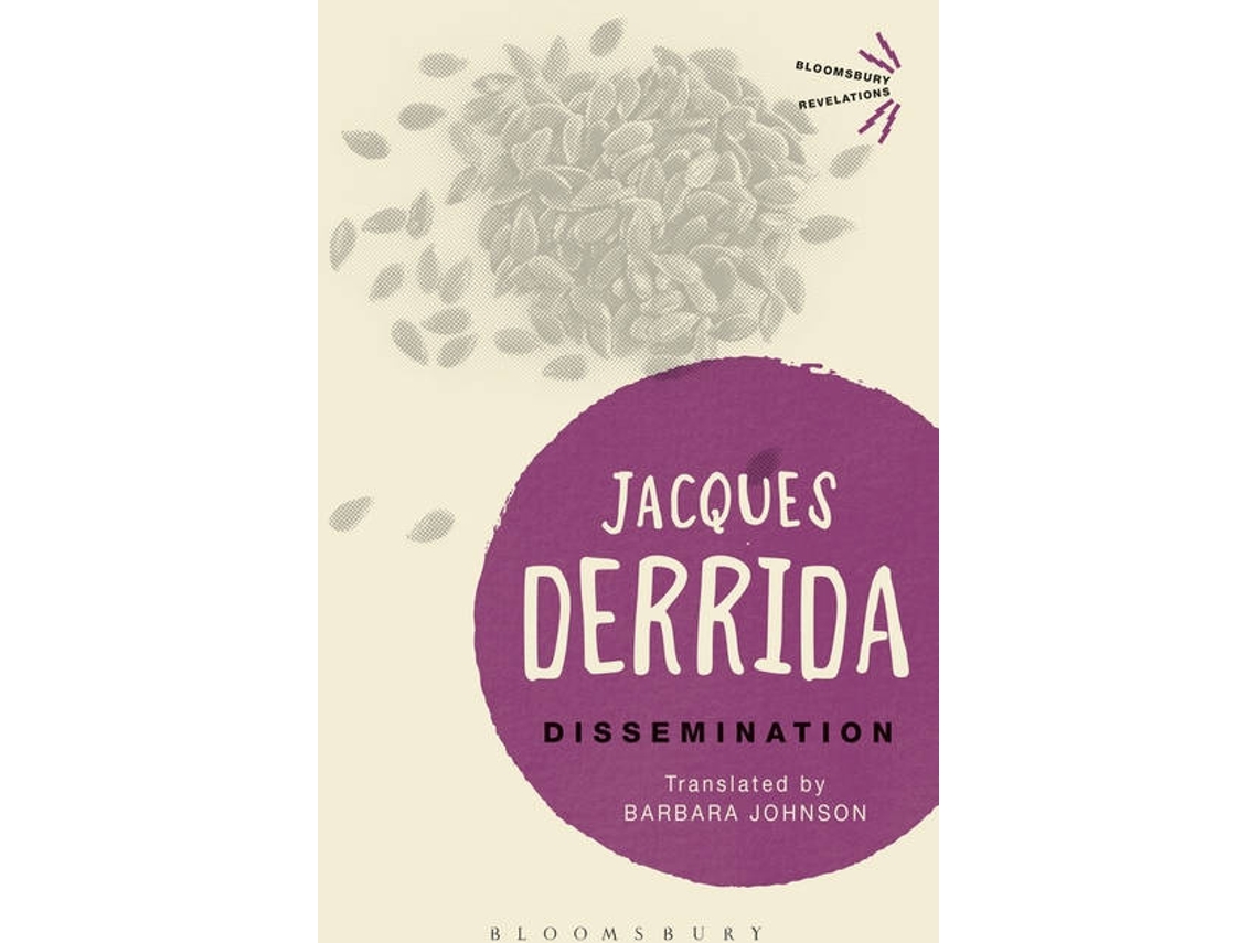 Livro Dissemination de Jacques Derrida (Inglês)