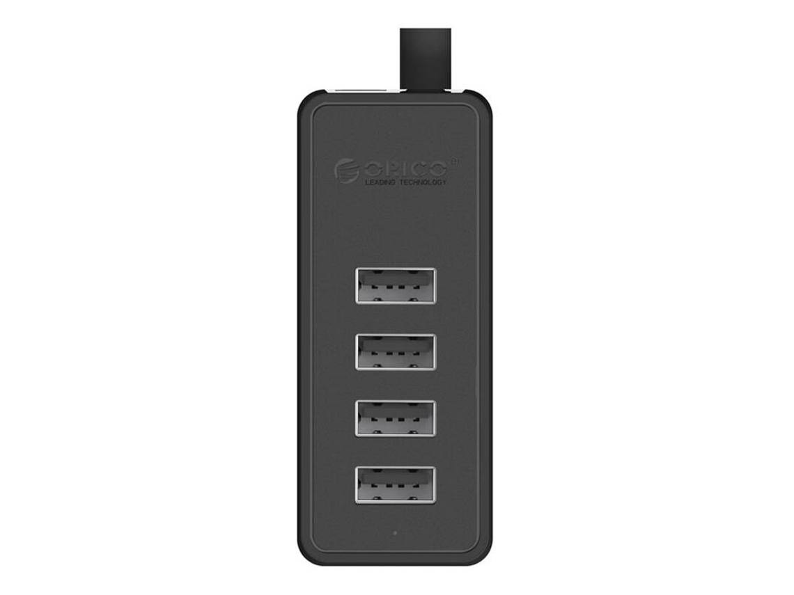 Adaptador Orico 4x USB 2.0 W5P 30 Hub para laptop, rápido