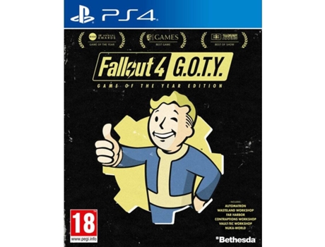 Jogo PS4 Fallout 4: GOTY (GOTY Edition)