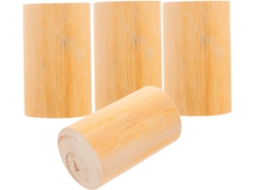 Elevadores Redondos para Móveis, Feitos de Material Resistente, Conjunto 4, com Altura Ajustável CHABERLU