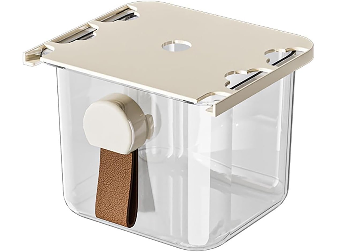 Bandeja Organizadora Adesiva Para Armário De Banheiro, Otimizando Espaço E Ideal Para Guardar Objetos Embaixo Da Mesa