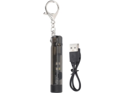 Lanterna De Chaveiro Ultraleve Recarregável, Mini Led Portátil,