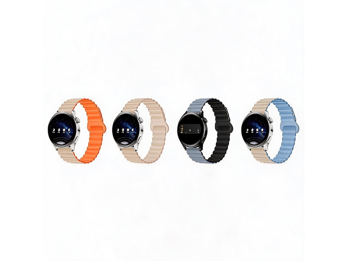 4 Pcs Bracelete Para Garmin Forerunner 55/165/245570/570/645/70/170 (20mm) Cuich