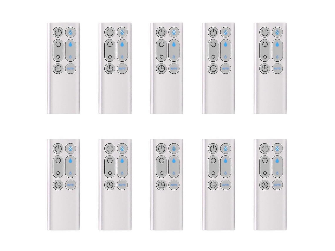 10 Controles Remotos De Substituição Para Umidificador E Purificador De Ar Am10 (prata)