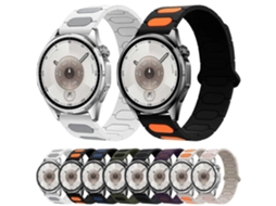 Pulseira Oval Magnética De Silicone Para Relógio