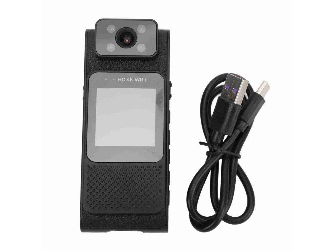 2026 cámara Portátil Corporal 4k Hd Con Clip Posterior Y Visión Nocturna, Grabación de Video Corporal