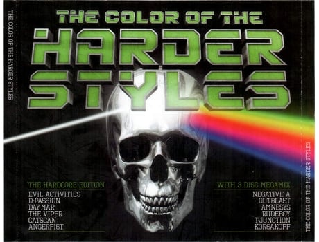 Cd The Color Of The Harder Styles Derailed Traxx, Be Yourself Music