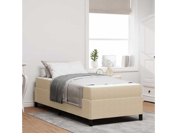 Vidaxl Estrutura Da Cama Cinza Verde Claro 100 X 200 Cm Tecido