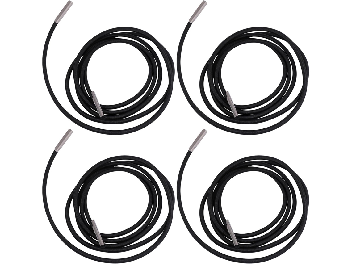 Inoomp Kit de 4 Cordas Elásticas de Reposição para Cadeiras Reclináveis e Espreguiçadeiras, Corda Elástica para CHABERLU