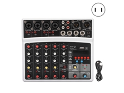 Mixer 6 Canais LAXISCREED Digital Profissional
