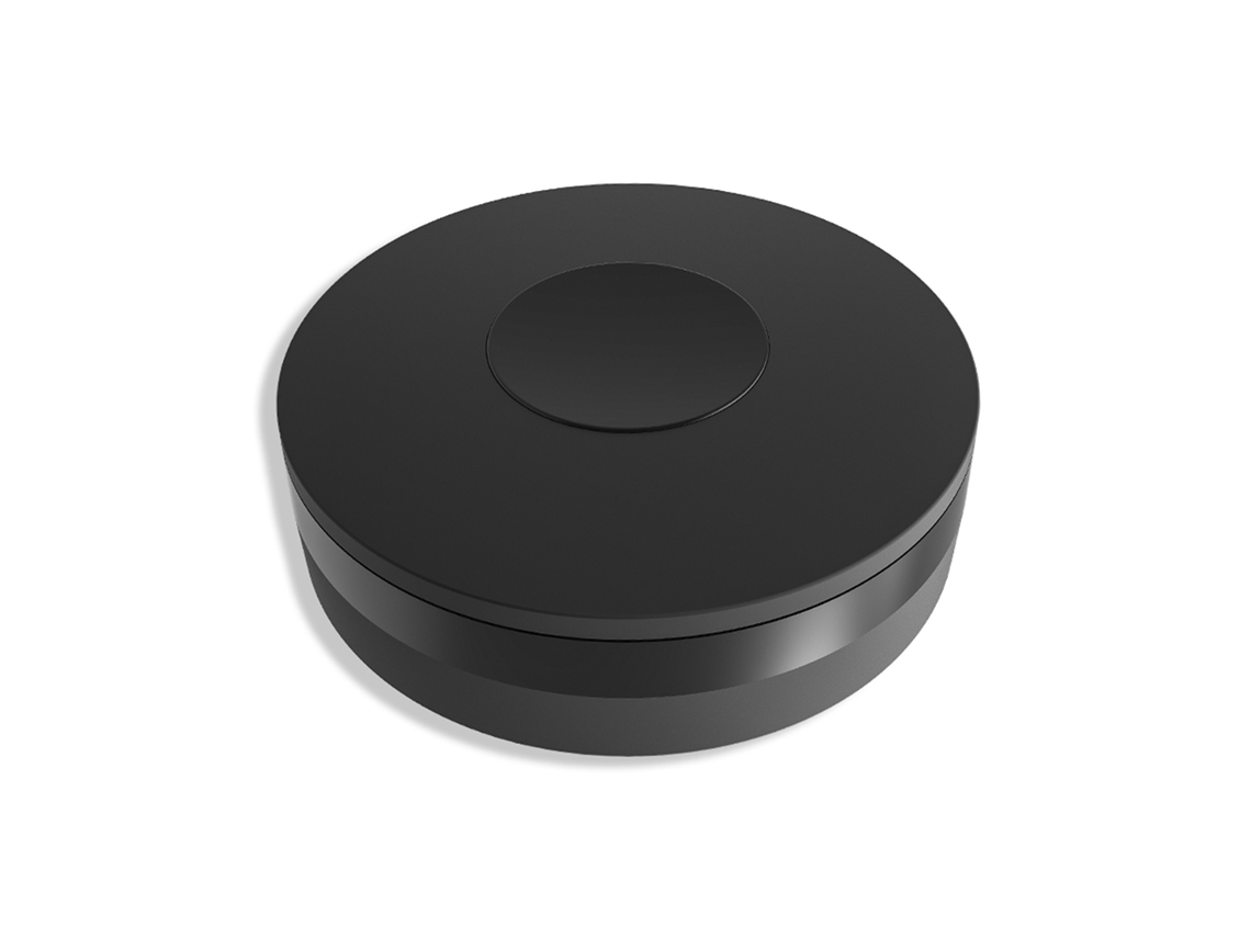 Aetheria controle Remoto Inteligente Infravermelho Tuya 2.4ghz Wireless Ir Rf com Bt5.0 para Tv Ar Condicionado Preto