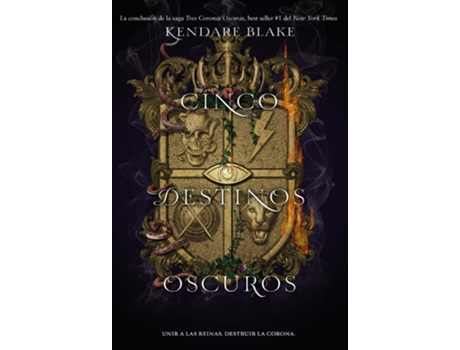 Livro Cinco Destinos Oscuros de Kendare Blake (Espanhol)