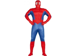 Fato de Homem DISFRAZZES Homem Aranha Musculado (Tam: L)