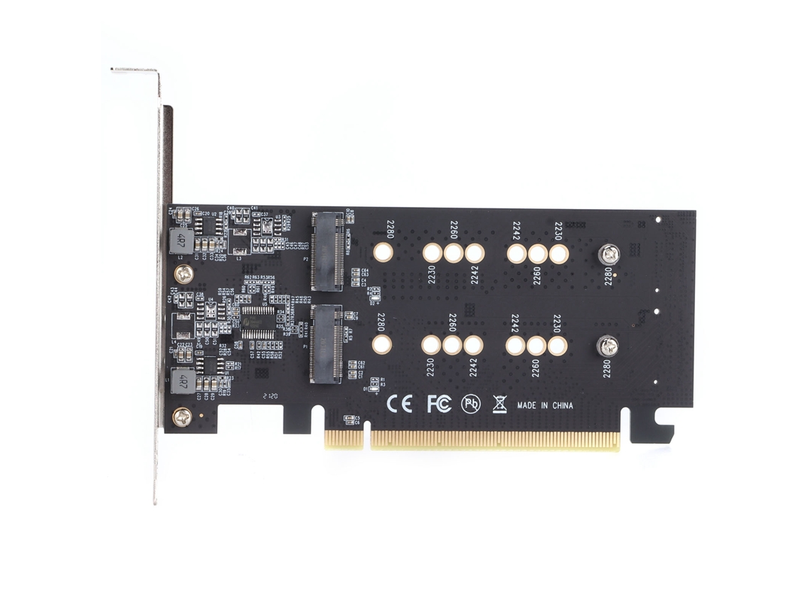 Placa De Expansão Pci Express 3.0 X16 Para Ssd Nvme M.2 Para Computador Desktop