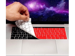Capa De Silicone Mygadget Para Teclado Touch Bar Para Apple Macbook Pro 13 E 15 Ultrafina E Flexível Brilvibera