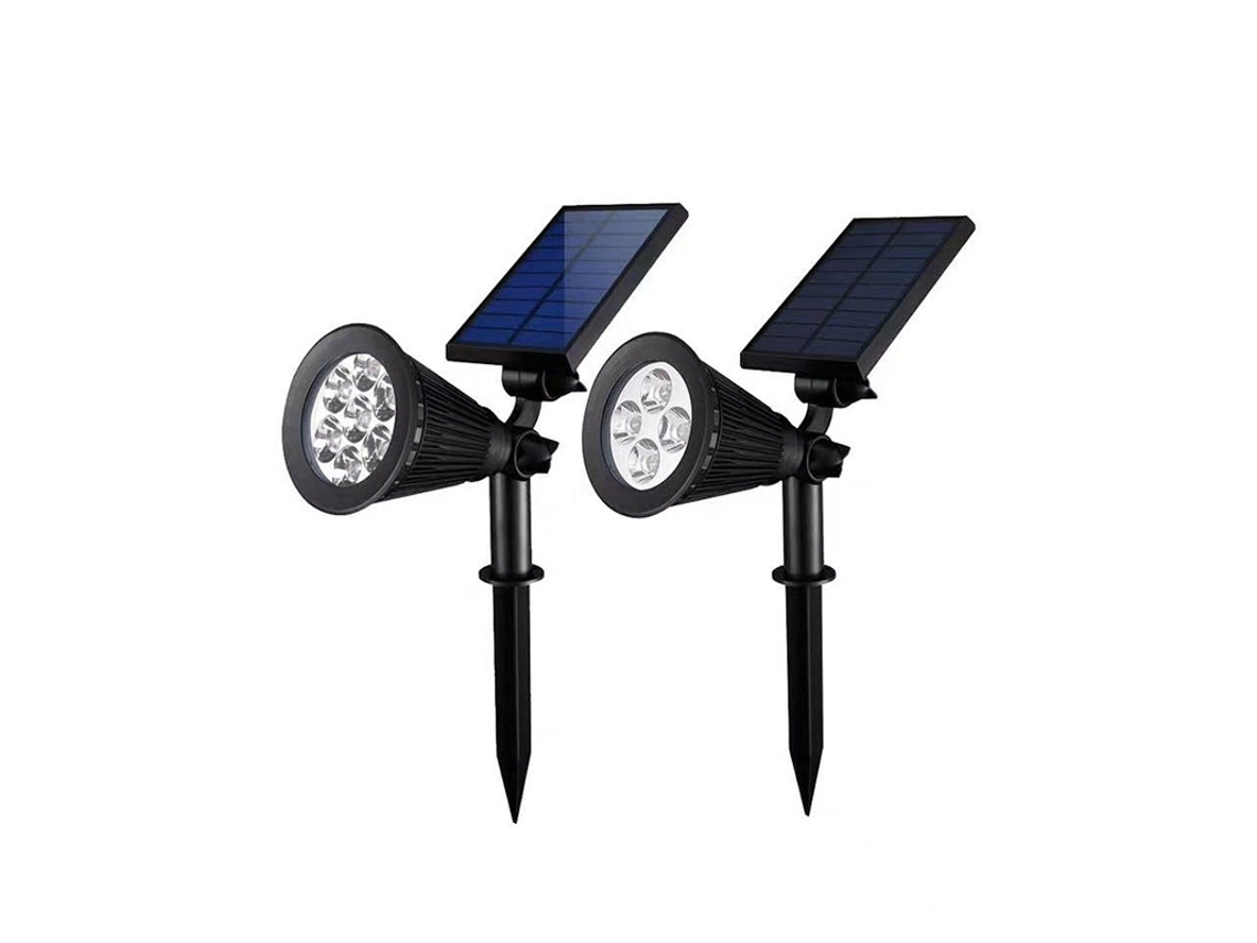 Luminária Solar para Cerca e Escadas AQUAFORGE, azul, Ip67, sem fio, jardim, quintal, deck