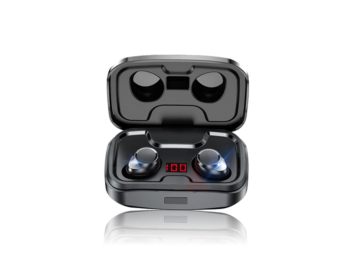 Fones de Ouvido MDUG Sem Fio, Microfone, Cancelamento de Ruído, Compatíveis com Pcs e Smartphones (preto)