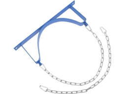 Suporte Para Cilindro De Gás E Oxigênio Com Corrente Segurança Parafusos, Suporte De Parede Para Tanque Industrial