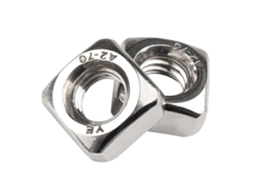 5~50 Peças. Porca Quadrada De Aço Inoxidável 304, Grossa/fina, Din557,