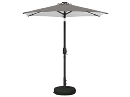Vidaxl Guarda-sol De Jardim Com Luzes Led 230 X 230 Cm Poliéster