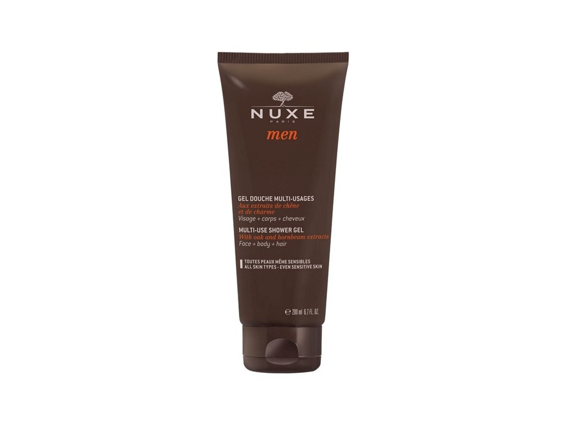 Gel Corporal NUXE Men Gel Duche 3 em 1 (200 ml)