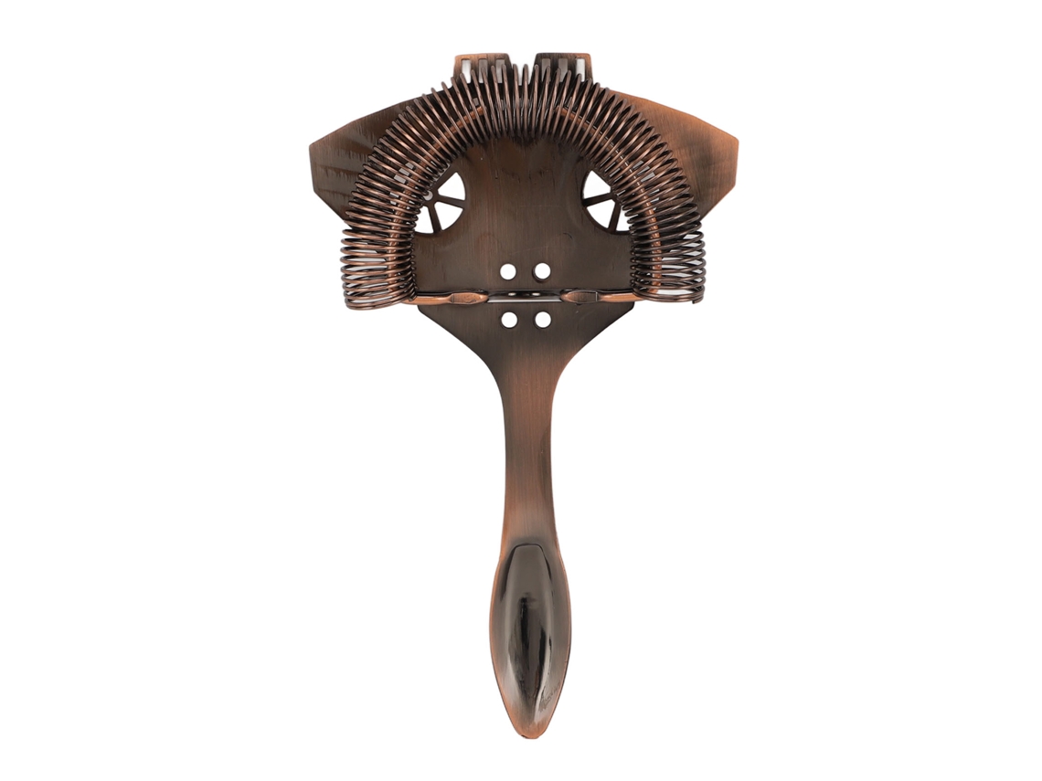 Coador de Gelo Aço Inoxidável 304 Filtragem Eficaz Multifuncional para Coquetéis Bar Casa Bronze S/MARCA